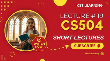 CS504 Short Lecture 19 | Virtual University | Important Concepts & Exam Tips