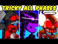 Friday night funkin vs tricky all phases full week madness combattricky mod fnf modhardunfair