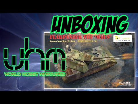 Vespid Models 1/72 Flakpanzer VIII Maus video