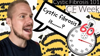 CYSTIC FIBROSIS in 60 SECONDS!!! | 3 tips for CF | CF Week | Cystic Fibrosis 101| Chronic illness