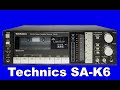 Technics SA-K6 AM/FM Stereo Cassette Receiver