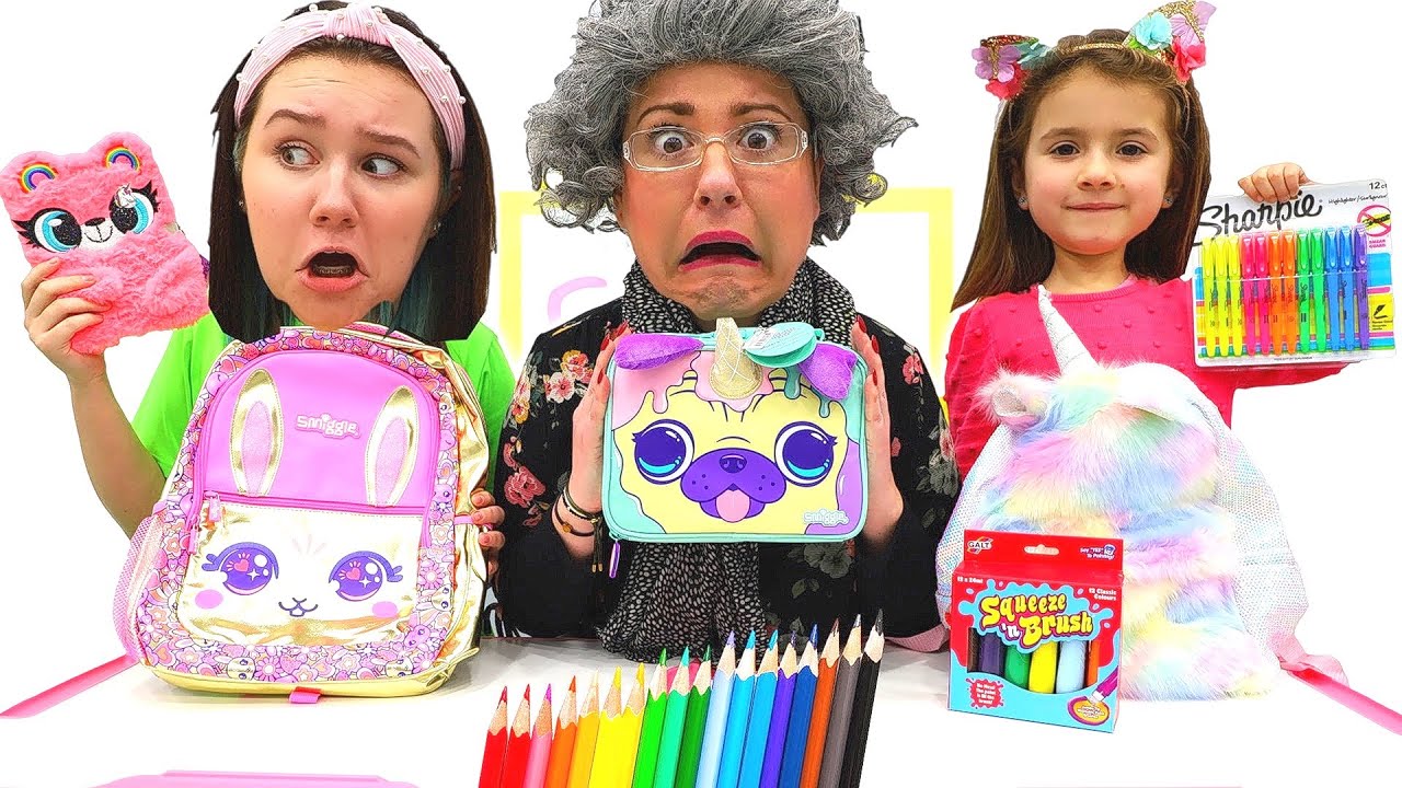 Ruby and Bonnie Play Back to School Switch Up Challenge