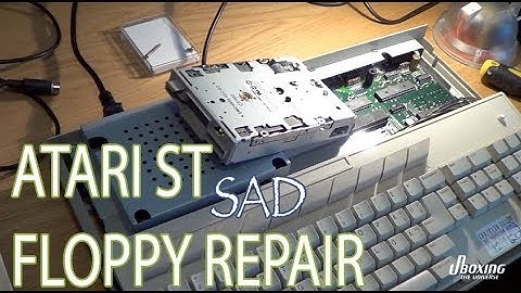 Atari st floppy disk drive repair