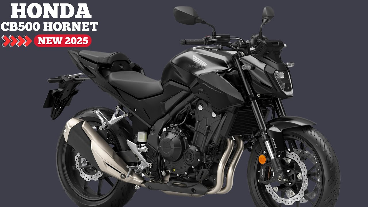 2025 HONDA CB500 HORNET | Very Visible Aggressive Streetfighter Style