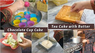 Winter Shopping haul | Tea Cake and Mug Cake in Microwave | Chocolate Cup Cake Recipe