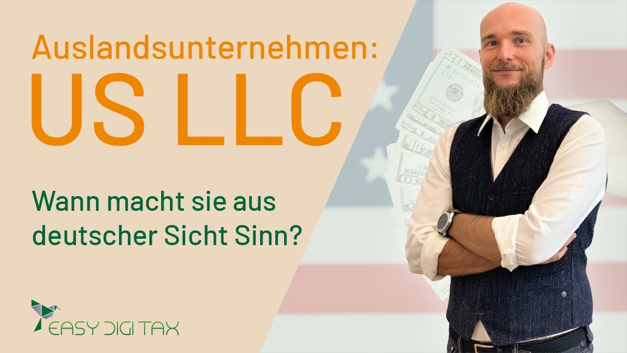 Macht eine USLLC Sinn? Steuerpflicht in Deutschland? YouTube