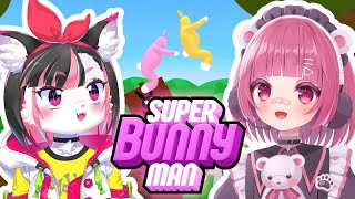【#らびねお】くまとねこがうさぎになる【Supper Bunny Man／マシュマロ雑談】