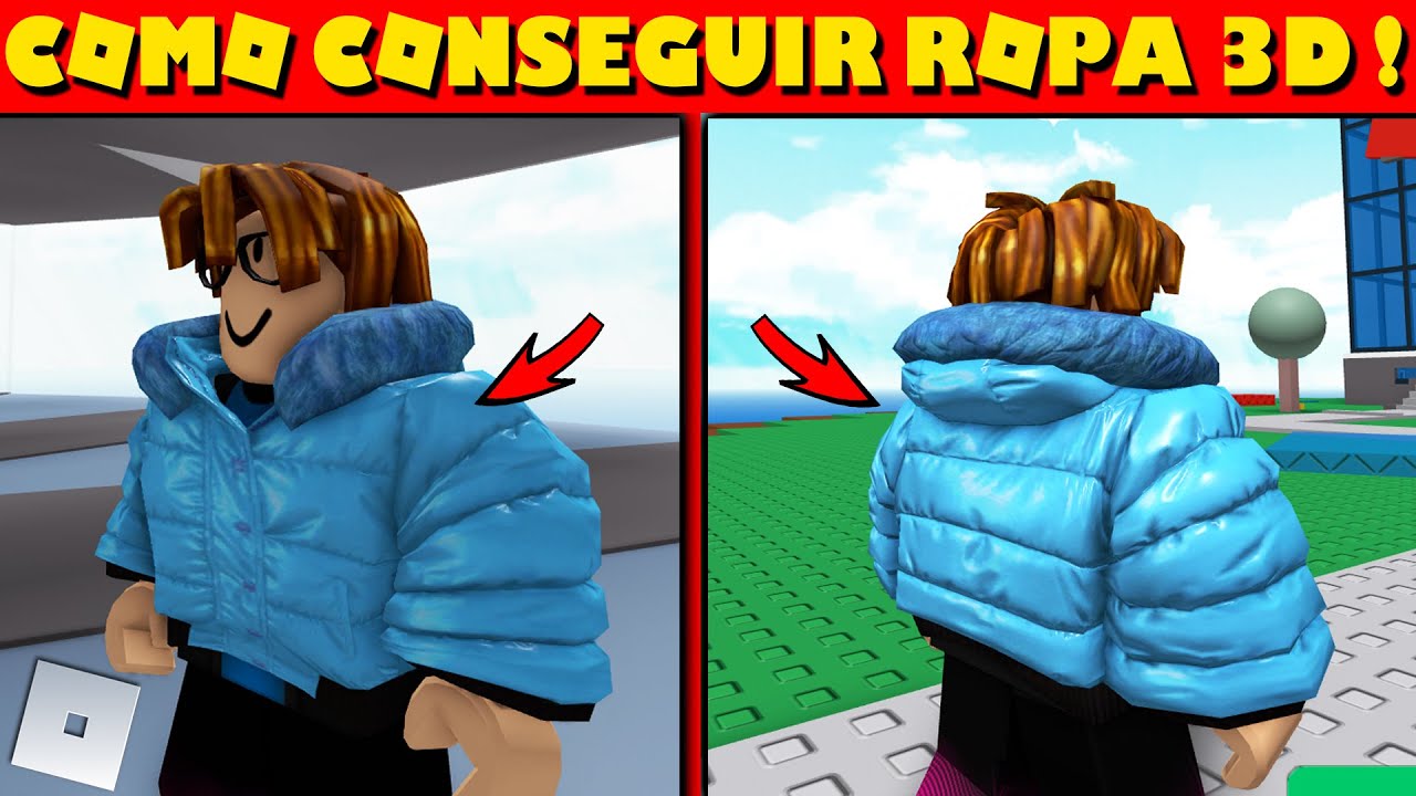 ?Como Conseguir (Por Fin) ROPA 3D en ROBLOX y USARLA en JUEGOS! ✓ (Desde  PC + ¿Android?) - YouTube