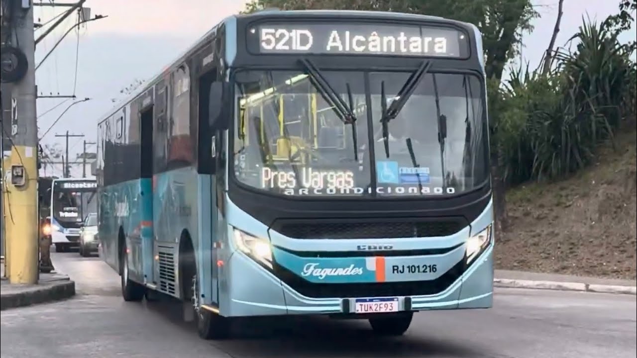 Linha 521D | Do Fonseca a Alcântara (Fagundes)