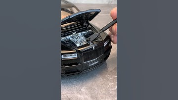 Rolls Royce Cullinan car model #satisfying #toycars #diecast #modelcars