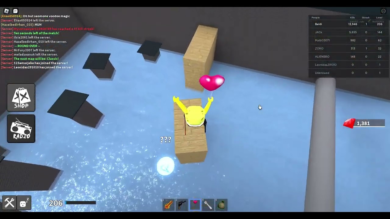 How to become invincible and get admin knife in KAT roblox