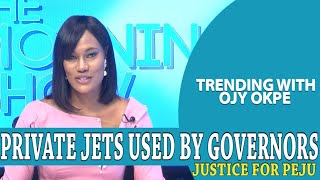 Private Jets Used by Governors in Nigeria Cause Outrage -Trending with Ojy Okpe