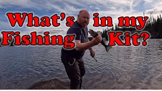 What's in My Backcountry Fishing Kit?