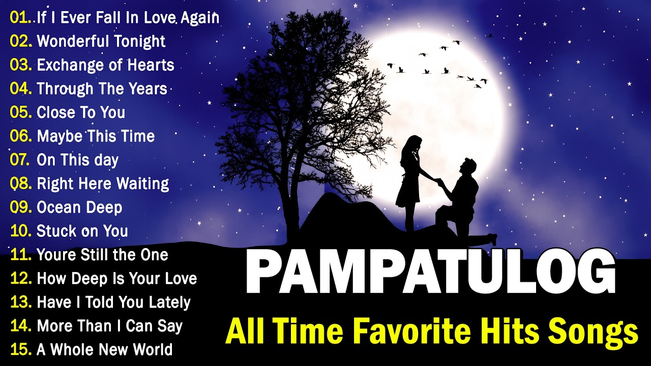 Pampatulog OPM Love Songs 2025 🎶 Relaxing Filipino Music for Deep Sleep & Sweet Dreams