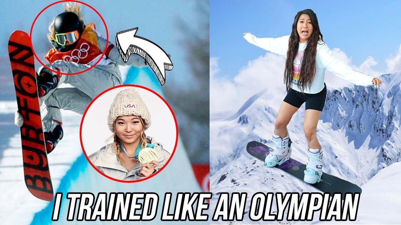 I Trained With An Olympian For A Day (Chloe Kim) YouTube
