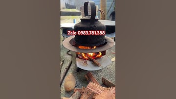 Bếp củi thông minh đun nấu chống đen xong hạn chế khói !