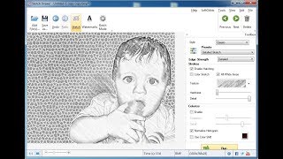 افضل برنامج تحويل الصور الى لوحه فنيه Sketch Drawer Pro Full version 2017بالتفعيل القانوني screenshot 3