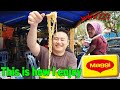 Korean Trying Maggi Goreng - Famous Malaysian Street Food