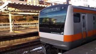 E233系0番台八トタT31編成 JR中央線高尾行き 西国分寺駅を発車