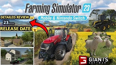 New Farming simulator 2023 Release date 😱+ Detailed review | ANDROID IOS |
