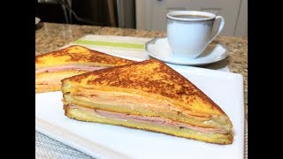 Быстрый Завтрак. Горячий Сэндвич МОНТЕ КРИСТО. (Американская Кухня) Monte Cristo sandwich