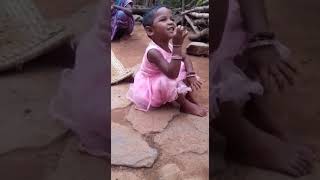 cute girl fluently speaking in kui language