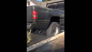 12v cummins 3800 rev/straight pipe