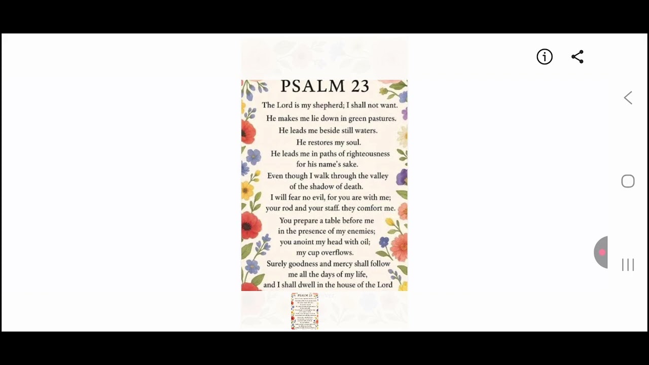 #god #godsplan #godisgood #psalm23 