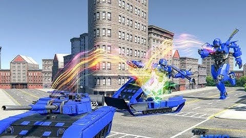 Helicopter Transform War Robot Hero Tank Shooting | New Robot Hero Android GamePlay | By Game Crazy