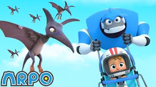 a sky full of mutant pterodactyl arpo kids cartoons 1 hour videos for kids