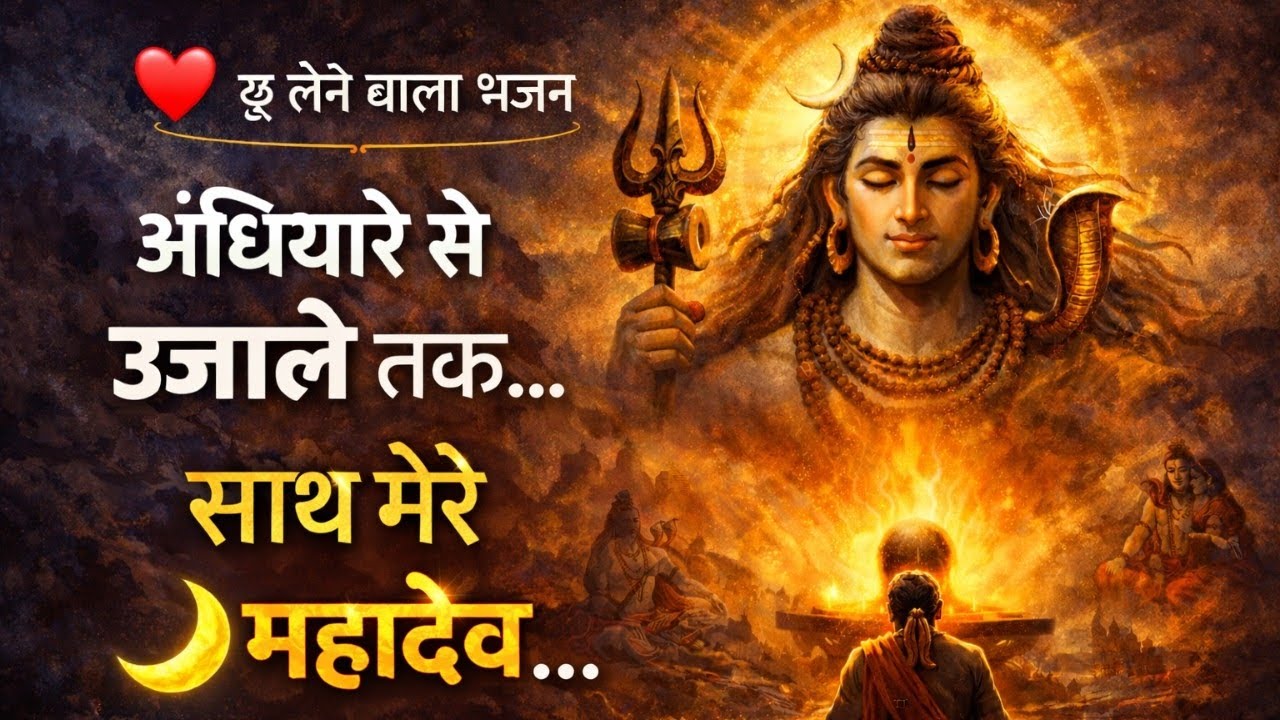 अंधियारे से उजाले तक… ❤️ साथ मेरे महादेव | Heart Touching Mahadev Bhajan
