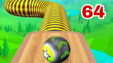 Going Balls, SpeedRun, Going Balls Portal Run Gameplay Level 64 