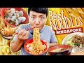 MUST TRY Singapore NOODLES! TRADITIONAL Noodle Tour of Singapore