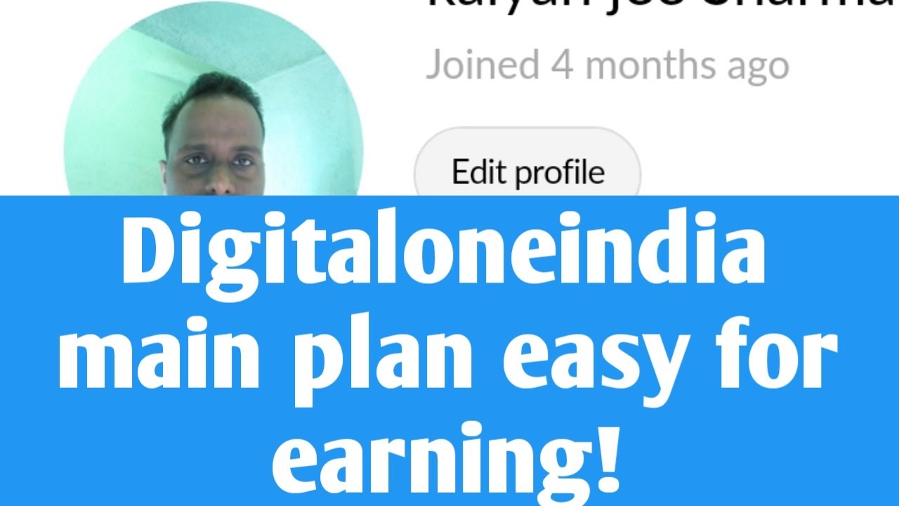DIGITALONEINDIA MAIN PLAN EASY FOR EARNINGS#