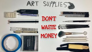 Art supplies you SHOULD & SHOULDN'T buy. Artist on a budget. #artsupplies #art #artist screenshot 2