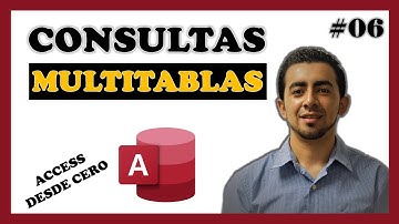 Crear CONSULTAS MultiTablas en ACCESS ➡️ con varias Tablas
