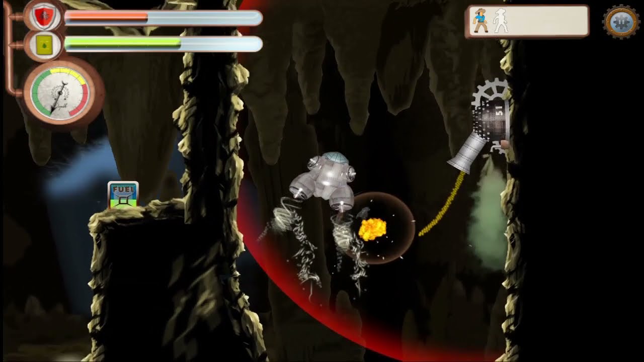 Demo #7 The gameplay - Steampunk Gravity