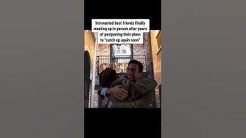 When Introverts Catch Up 😁 #shorts