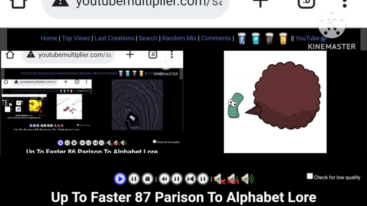 Up To Faster 89 Parison To Alphabet Lore -  Multiplier