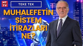 #CANLI - Teke Tek'te Güçlendirilmiş Parlamenter Sistem konuşuluyor...
