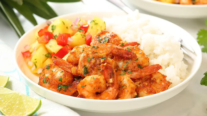 Hawaiian-Style Shrimp with Pineapple Salsa | 15 Minute Dinner Recipe - DayDayNews
