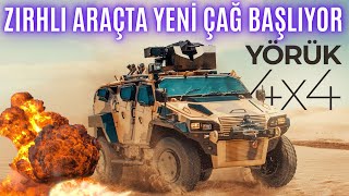 TSK'Ya HAYALET GÖSTERGELİ ZIRHLI ARAÇ ! NUROL YÖRÜK 4X4 ZIRHLI ARAÇ