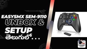 unboxing and setup of  EasySMX  ESM-9110 in telugu | #unboxing #setup #easysmx #howto #forzahorizon5