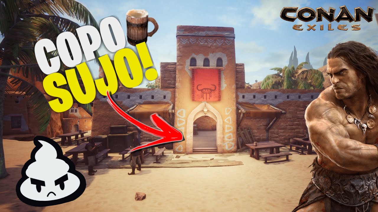 Conan exiles винный погреб карта