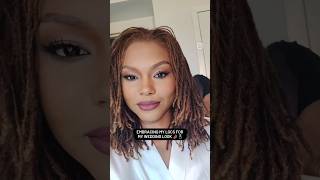 Creating my wedding style around my locs was one of my fave parts of my wedding ❤️