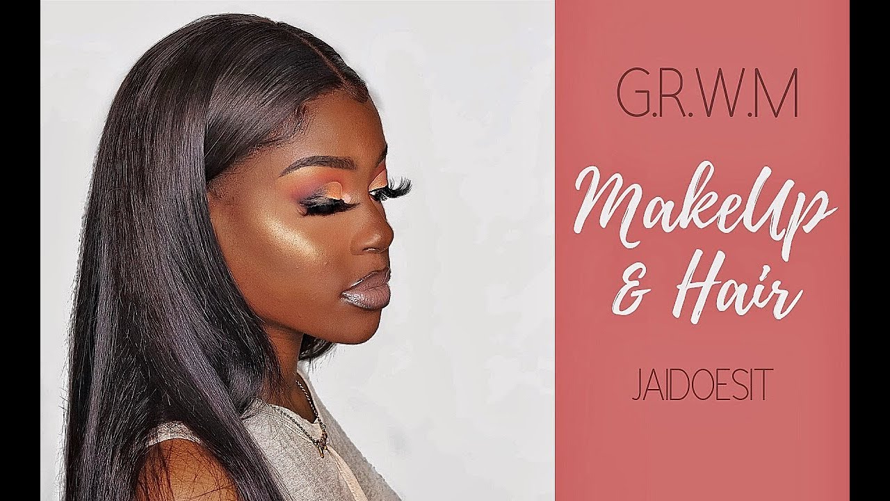 GRWM: Soft Glam Look | HAIR & MAKEUP | JaiDoesIt