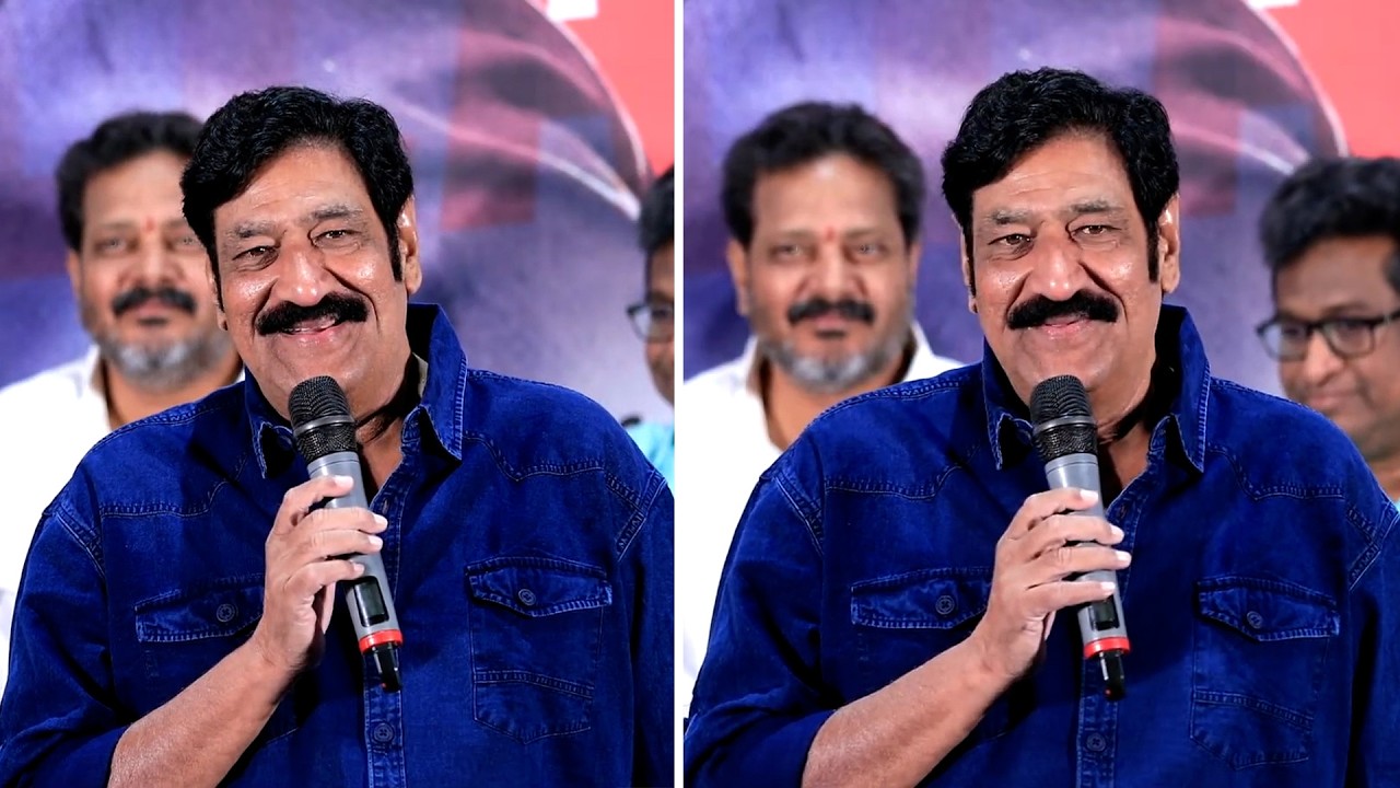 Actor Raghu Babu Garu Speech at Race Gurram Grand Re-Release Event ...