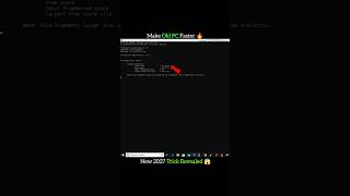 Boost Your PC Speed Like a H@cker ⚡ Optimize Disk Instantly | Computer Tips &amp; Tricks