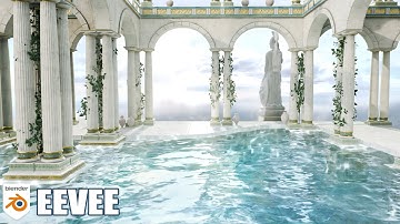 How To Create Animated Water and Caustics in Blender EEVEE