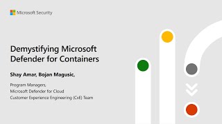Demystifying Microsoft Defender for Containers | Microsoft Defender for Cloud Webinar